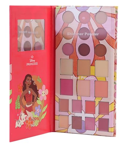 Lip Smacker Disney Princess, Beauty Book Arielle für ein komplettes Make-up für Mädchen, Geschenkedition 2025 von Lip Smacker