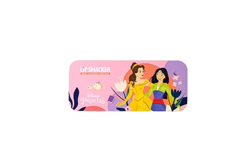 Lip Smacker Disney Princess Adventure Color Tin, Make-up-Geschenkset mit Gloss und Glitzercremes für einen Prinzessinnen-Look, inkl. Applikator von Lip Smacker