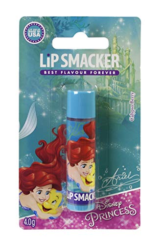 Lip Smacker - Disney Princess Collection - Lippenbalsam für Kinder - einzelner Lip Smacker Disney Ariel Lippenbalsam - Waldfrucht-Geschmack von Lip Smacker