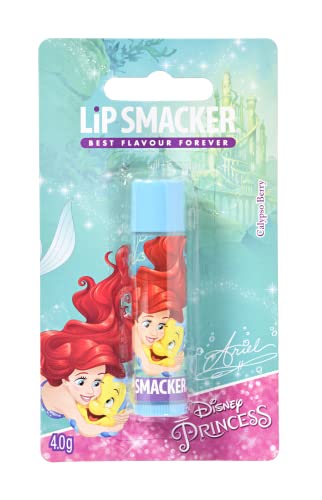 Lip Smacker - Disney Princess Collection - Lip Balm for Kids - Lip Smacker Disney Ariel Single Balm - Calypso Berry Flavour Multicolor von Lip Smacker