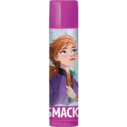 Lip Smacker Disney's Frozen Collection, Anna Einzelner Lippenbalsam für Kinder, Sicher in der Anwendung und Farbfrei für ein natürliches Finish, Optimistisch Beeren Geschmack von Lip Smacker