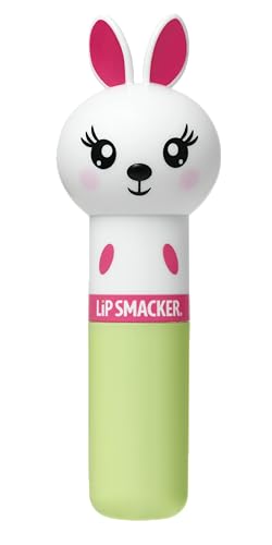 Lip Smacker Lippy Pals Hase, Geschmackvolles Lipgloss für Kinder Inspiriert von Tieren, Sicher in der Anwendung und frei von Farbstoffen, Hoppy Karottenkuchen Geschmack von Lip Smacker