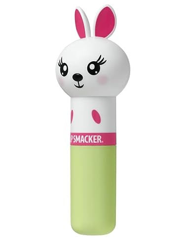 Lip Smacker Lippy Pals Bunny, aromatisierter Lipgloss für Kinder, Inspiriert von Animals, Feuchtigkeitsspendend und Glättend, um die Lippen zu erfrischen, Geschmacksrichtung: Caramel Corn von Lip Smacker