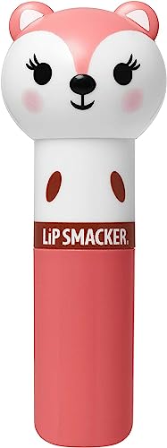 Lip Smacker Lippy Pals Fox, aromatisierter Lippenbalsam für Kinder, Inspiriert von Animals, Feuchtigkeitsspendend und Glättend, um die Lippen zu erfrischen, Geschmacksrichtung: Foxy Apple von Lip Smacker