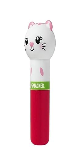 Lip Smacker Lippy Pals Kitten, aromatisierter Lippenbalsam für Kinder, inspiriert von Animals, Feuchtigkeitsspendend und Glättend, um die Lippen zu erfrischen, Geschmacksrichtung: Water-Meow-Lon von Lip Smacker