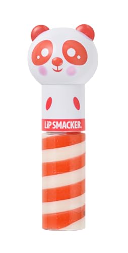 Lip Smacker Lippy Pals Panda, Geschmackvoller Lipgloss für Kinder, Inspiriert von Tieren, Sicher in der Anwendung und Farblos, Pfirsichgeschmack von Lip Smacker