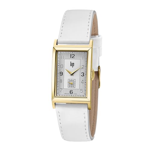 Lip Damen Analog Quarz Uhr mit Gold Armband lip671441 von Lip