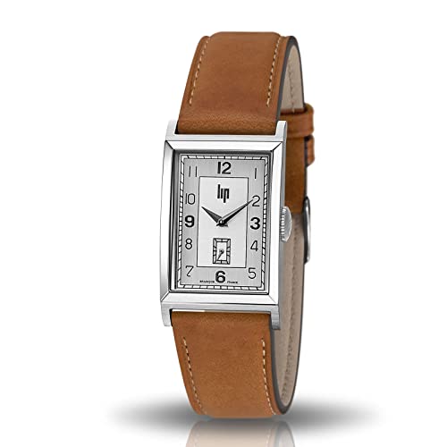 Lip Homme Uhr Analogique Quartz mit Cuir Armband 671276 von Lip