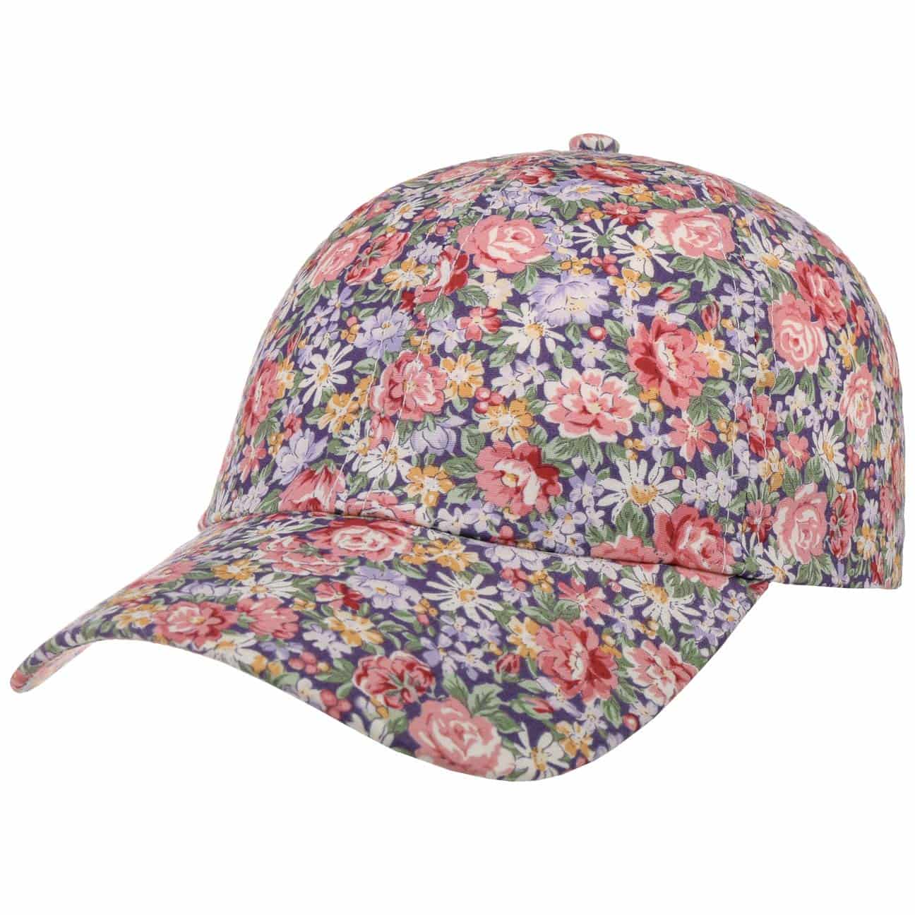 Allover Flowers Cap by Lipodo von Lipodo