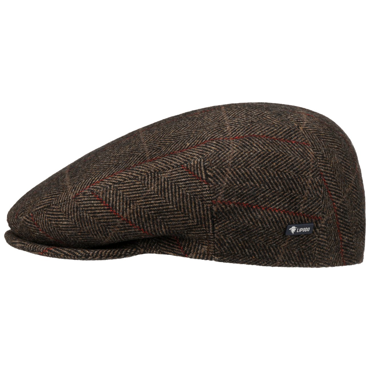 Flatcap mit Karomuster by Lipodo von Lipodo