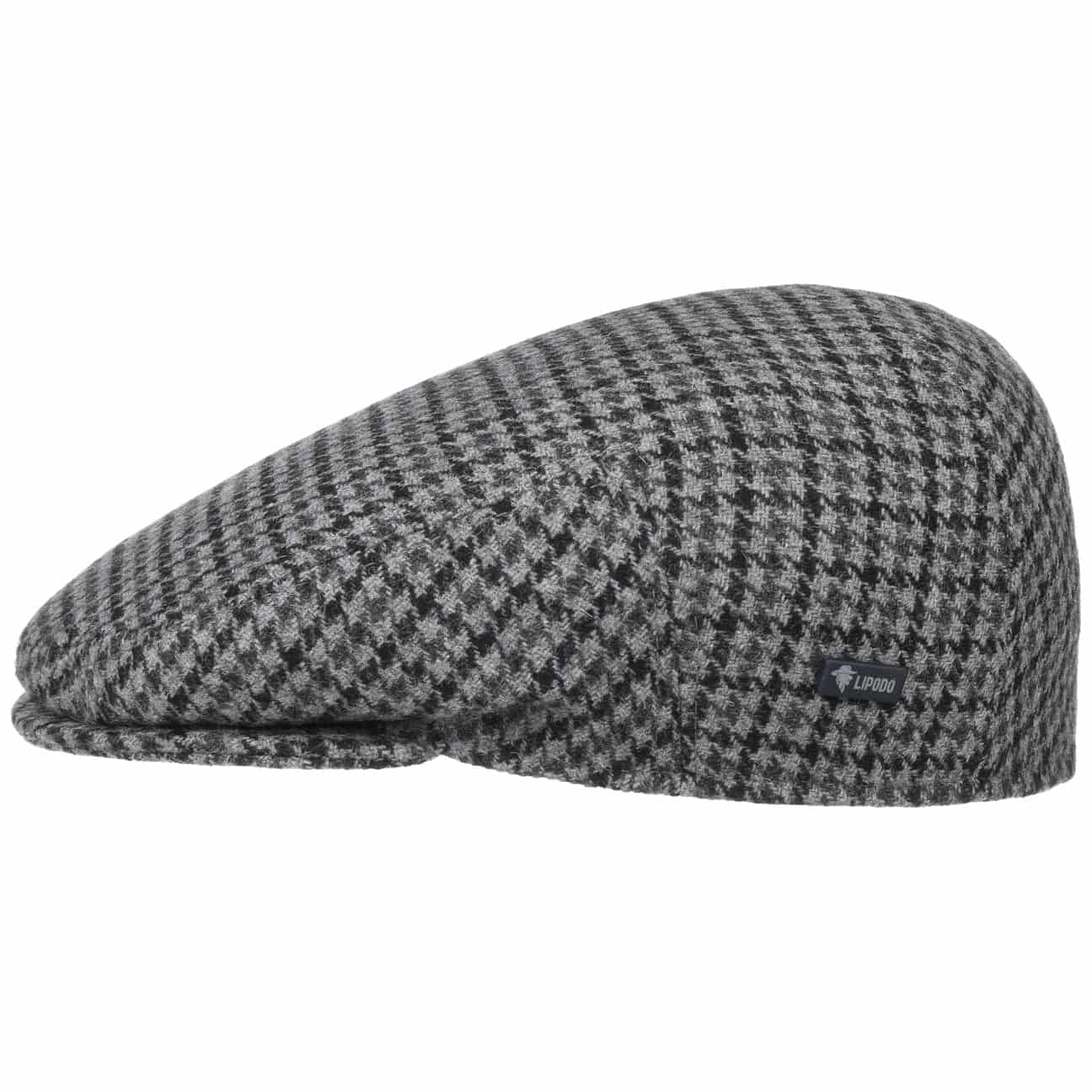 Inglese Classic Herringbone Flatcap by Lipodo von Lipodo