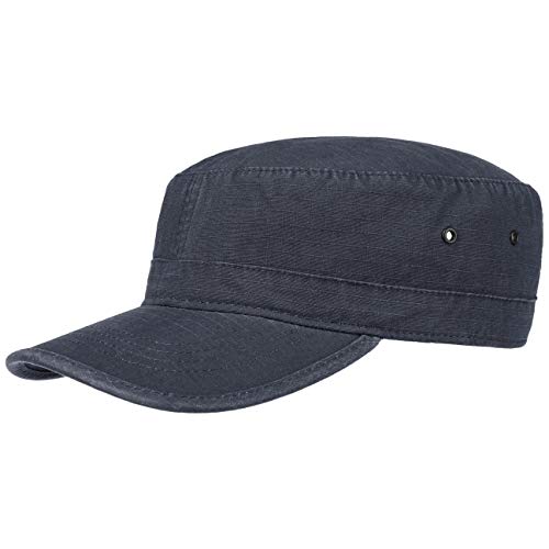 Lipodo Army Cap Damen/Herren - Cap aus 100% Baumwolle - Schirmmütze Einheitsgröße (55-61 cm) - Armycap Blau von Lipodo