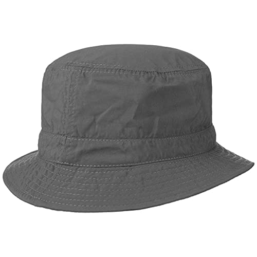 Lipodo Fischerhut Damen Herren Anglerhut wasserabweisend Packable Leichter Schlapphut Outdoorhut Frühjahr Sommer S L dunkelgrau S (55-56 cm) von Lipodo