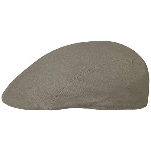 Lipodo Flatcap Schirmmütze Herren - Mütze in Einheitsgröße (55-60 cm) - Cap aus 100% Baumwolle - Schiebermütze Oliv von Lipodo