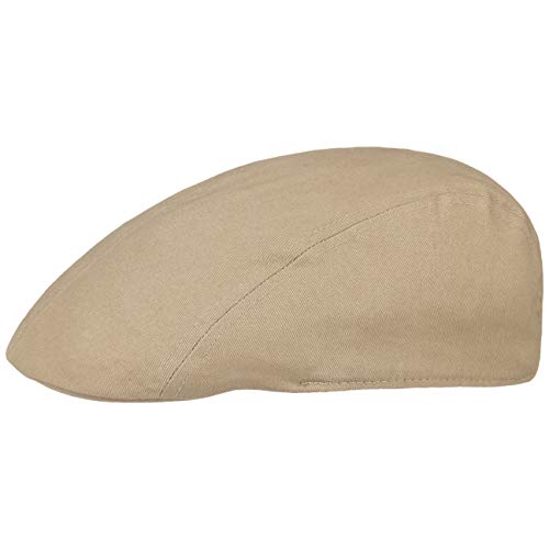 Lipodo Flatcap Schirmmütze Herren - Mütze in Einheitsgröße (55-60 cm) - Cap aus 100% Baumwolle - Schiebermütze beige von Lipodo