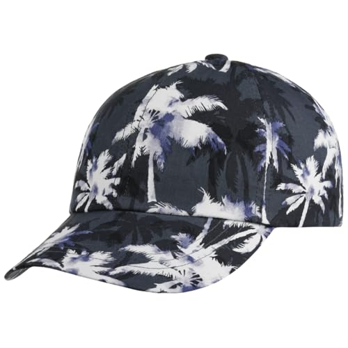 Lipodo Palms Holiday Cap Basecap mit Klettverschluss Baumwolle Damen Herren Frühjahr Sommer dunkelgrau One Size von Lipodo