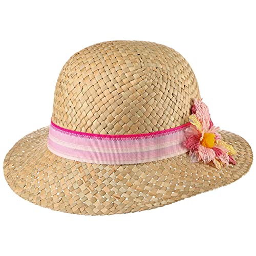 Lipodo Sandra Mädchen Strohhut Strandhut Made in Italy Frühjahr Sommer Natur 51 cm von Lipodo
