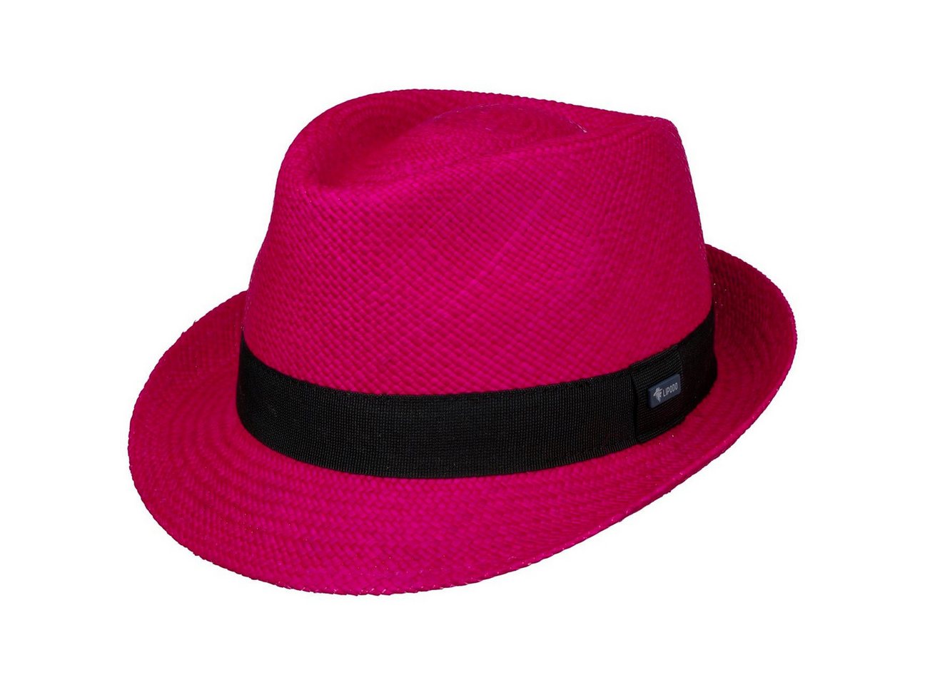 Lipodo Sonnenhut (1-St) Strohtrilby mit Ripsband, Made in Italy von Lipodo