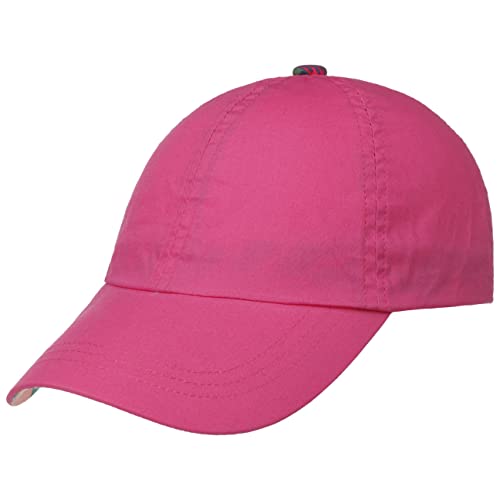 Lipodo Uni Flower Cap mit Schleife Basecap Baseballcap Damencap Baumwollcap Sonnencap Damen - Schirm Frühling-Sommer - One Size pink von Lipodo