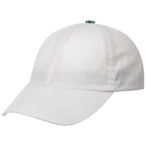 Lipodo Uni Flower Cap mit Schleife Damen/Herren One Size (ca. 55-58 cm) - Aus 100% Baumwolle - Größenverstellbar durch Schleife - Unifarbene Basecap - Baseballcap Frühling/Sommer weiß One Size von Lipodo