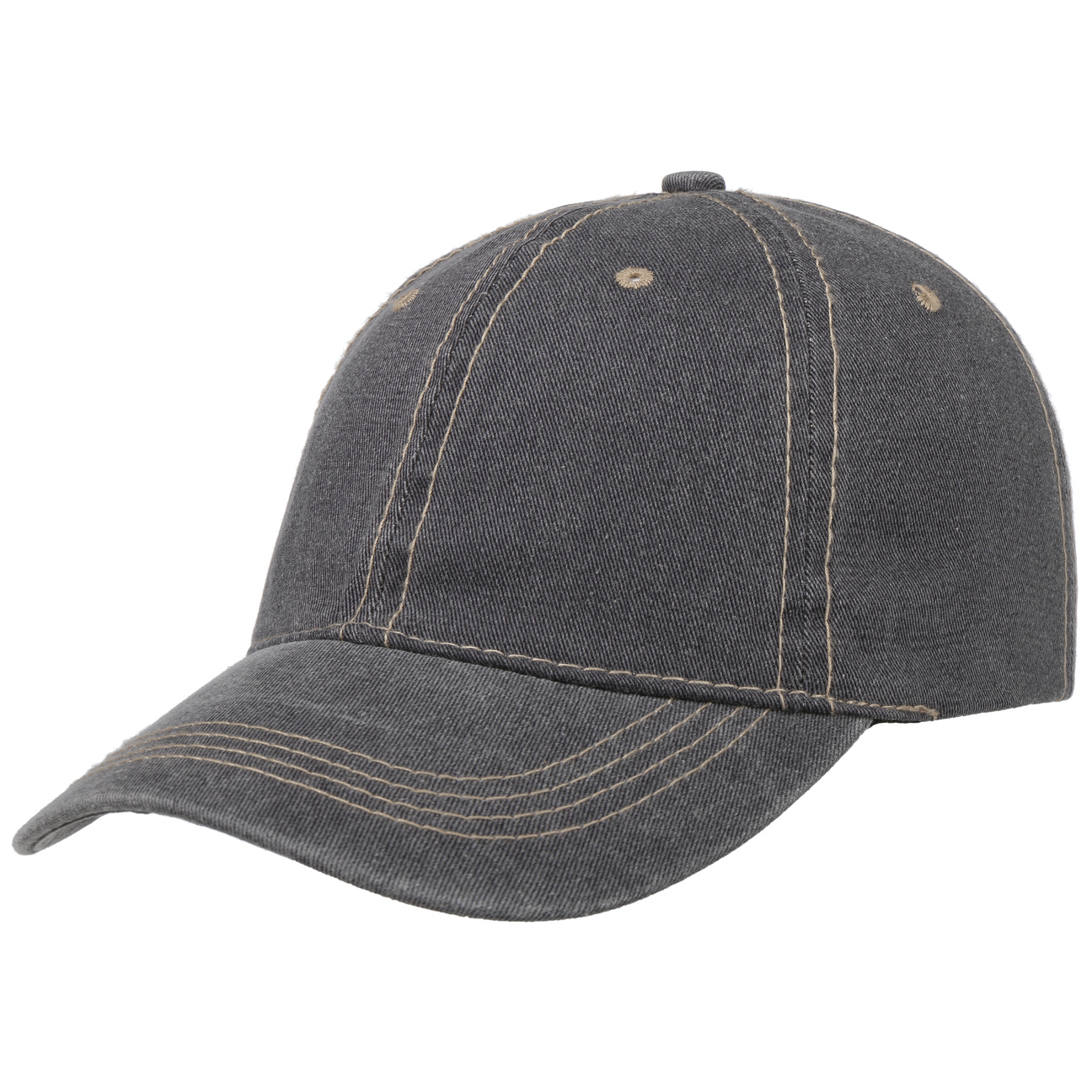 Washed Denim Baseballcap by Lipodo von Lipodo