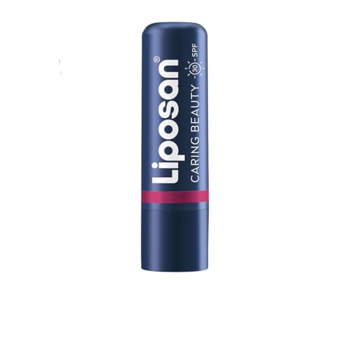 Liposan Caring Beauty Lip and Cheek Pink, Lippenbalsam und Rouge in Rosaton, 3-in-1 Stick für einen schlichten Look, 1er Pack (1 x 4,8 g) von Liposan