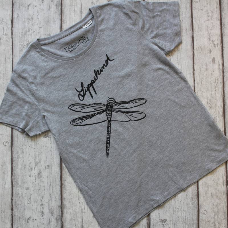 T-Shirt - Libelle | Frauen, Bio-Baumwolle von LippekindDE