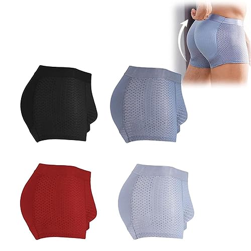Lipski Nylon Ice Silk Breathable Men's Underwear, Seamless Ice Silk G-String Underwear (M,4color) von Lipski
