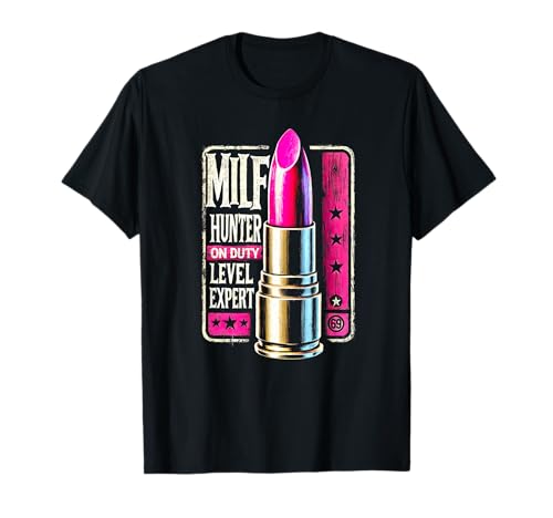 Lippenstift Love Bullet Lustiges T-Shirt für Herren T-Shirt Lippenstift Love Bullet Lustiges T-Shirt für Herren T-Shirt von Lipstick Love Bullet Funny Shirt
