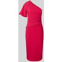 Lipsy Cocktailkleid mit One-Shoulder-Träger in Pink, Größe 32 von Lipsy