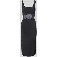 Lipsy Cocktailkleid mit Square-Neck-Ausschnitt in Black, Größe 38 von Lipsy