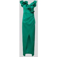 Lipsy Cocktailkleid mit Volants in Gruen, Größe 36 von Lipsy