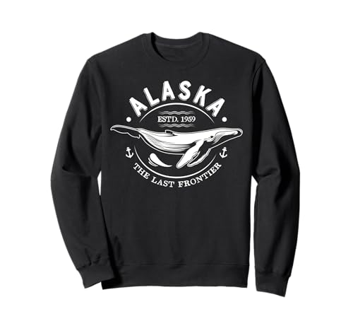 Alaska The Last Frontier Whale Home Cruise Vintage Men Women Sweatshirt Alaska The Last Frontier Whale Home Cruise Vintage Men Women Sweatshirt von Lique Alaska