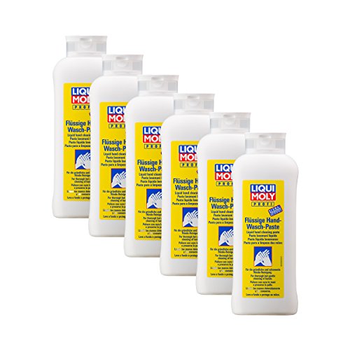 6x LIQUI MOLY 3355 Flüssige Hand-Wasch-Paste Handpflege 500ml von Liqui Moly