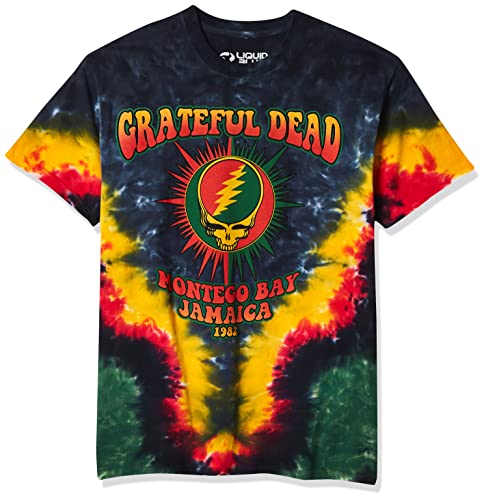 Liquid Blue Herren Grateful Dead-Montego Bay T-Shirt, Batik, XX-Large von Liquid Blue