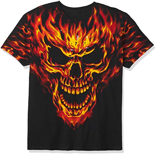 Liquid Blue Herren Raging Inferno T-Shirt, schwarz, X-Groß von Liquid Blue