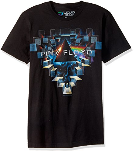 Liquid Blue Pink Floyd Herren T-Shirt Space Window Short Sleeve, schwarz, XX-Large von Liquid Blue