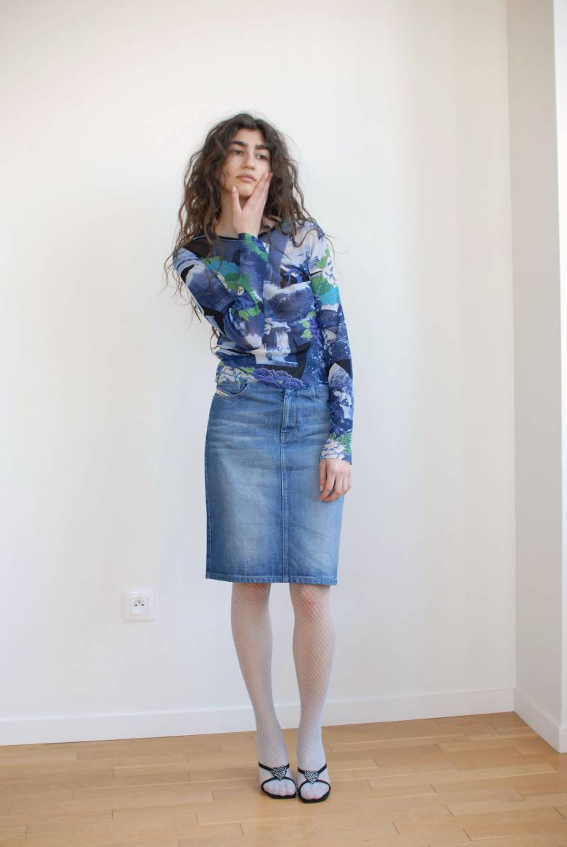 2000Er Diesel Faded Jeansrock von LiquidDays