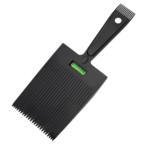 Flat Top Com Com Com für Männer, flacher Top Clipper Com Com | Haarschneidkamm mit Leveling,Tragbares Salon -Styling -Werkzeug für Friseur, Friseure, Anfänger von Liqzirtu