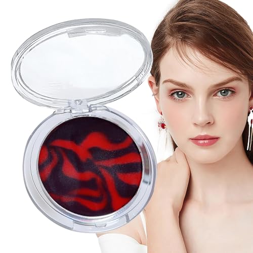 Giolatina gepresstes Pulver - Pudereinstellung, 60 g loses Finish, Gesichts-Make-up-Werkzeug zur natürlichen Feuchtigkeitskontrolle für Frauen von Liqzirtu