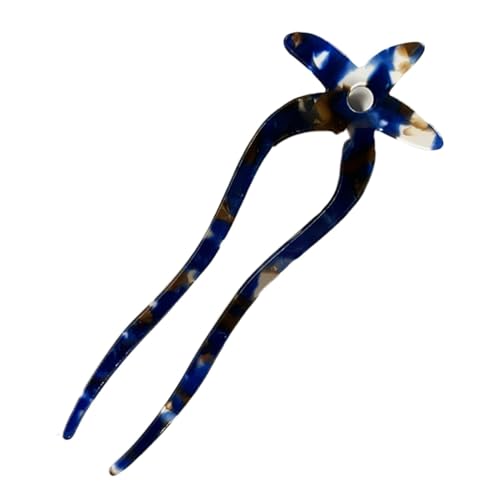 Haarnadel für U-förmige Haarnadeln – Frauen Sterne in U-Form | Mutter Freundin Elegant Headwear Clip Clip für Muttertag von Liqzirtu