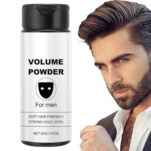 Haarpulver für Männer Styling - Herren Haarpulver, voluminisierende texturisierende Herrenhaarpulver | Gentle tragbare -Pflegeprodukte für Partys, Geschäftsreisen von Liqzirtu