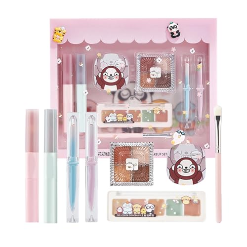 Liqzirtu Beauty-Make-up-Set, professionelles Make-up-Set - Komplettes Beauty-Make-up-Set für Frauen | Tragbares Design-Make-up-Zubehör für Geburtstag, Neujahr, Valentinstag, Weihnachten, Jubiläen von Liqzirtu