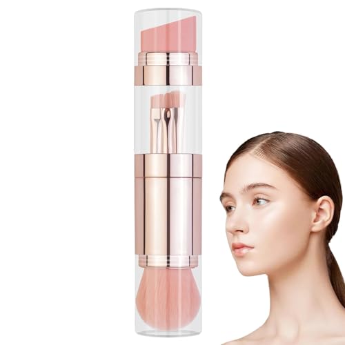 Reise Make-up Pinsel Set, Reise Make-up Pinsel Set, Lidschatten Pinsel Set Tragbare 5 in 1 Make-up Foundation Powder Corceler Shadow Reise Make-up Pinsel Set, Reise Make-up Pinsel Set, Lidschatten Pinsel Set Tragbare 5 in 1 Make-up Foundation Powder Corceler Shadow von Liqzirtu