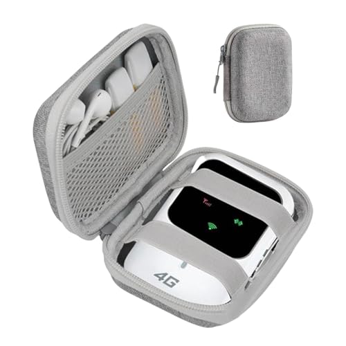 Reisetasche für WLAN-Hotspot, Reise-Aufbewahrungstasche für WLAN-Hotspot, schützende WiFi-Mobil-Hotspot-Halterung, große Kapazität, Organizer für Reisen, Einzelnes Attribut, Refer to von Liqzirtu