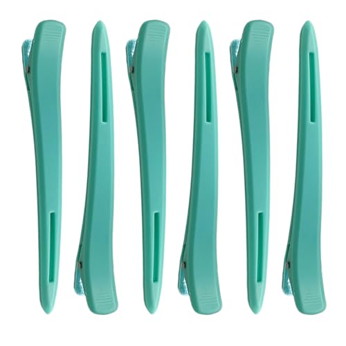 Styling-Clips – Sezierte Haarspangen, rutschfeste Frisuren-Clips | 6 dicke, tragbare Haarklammern für Oma, Mädchen von Liqzirtu