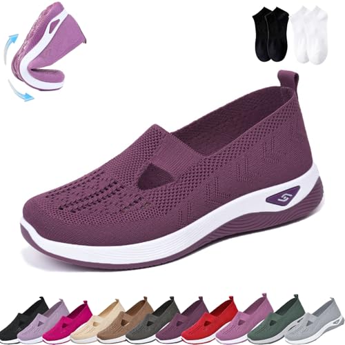 Marlene Schuhe, Marlene-Der Sommerschuh Fürleichtigkeit, Die Du Spurst, Orthopädische Schuhe Damen, Bequem Atmungsaktiv Sommerschuhe (O, Erwachsene, 36, Numerisch, EU Schuhgrößensystem, Breit) von Lircofi