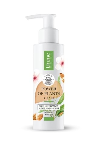 Lirene Power of plants Mandel Make-up Entferner Öl-Gel, 145 ml - Langzeitwirkung! von LIRENE