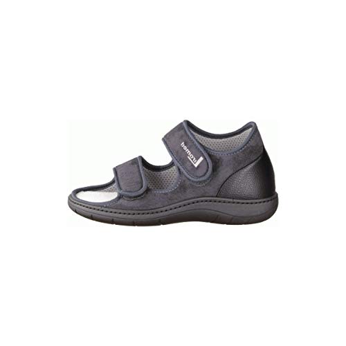 LIROMED Kinder Hausschuhe 810 Taubenblau (grau) - geschlossener Hausschuh - VERBANDSCHUHE, Grau grau 225092 von LIROMED