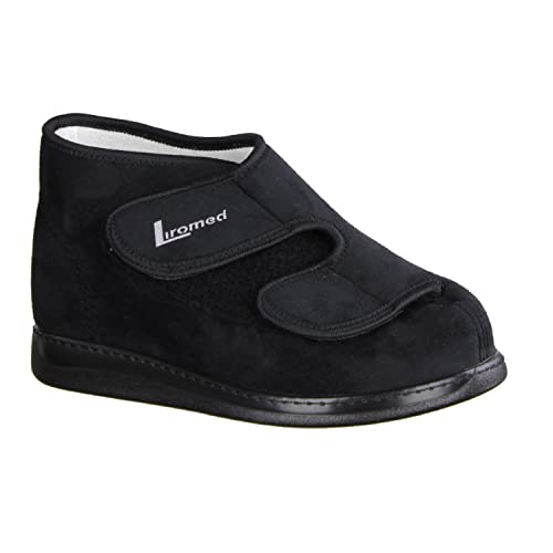 Liromed 477-Z3 Schwarz - Herrenschuhe Prophylaxe Diabetiker, Schwarz von LIROMED